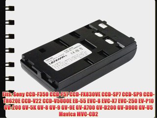 Replacement Battery for Sony works with Sony Handycam CCD-F CCD-FX CCD-S CCD-TR CCD-V CCD-E