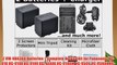 2 VW-VBK360 Batteries   Complete Deluxe Kit for Panasonic HC-V10 HC-V10K HC-V100 HC-V100K HC-V100M