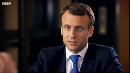 Emmanuel Macron, consultant football de la BBC