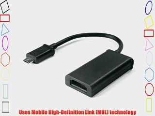 BoxWave Samsung Galaxy Note 2 HDMI Adapter - MHL Adapter for the Samsung Galaxy Note 2 Stream