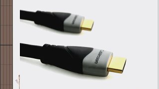 Ivuna Advanced High Speed 45ft / 45 feet HDMI Cable with Ethernet PRO GOLD BLACK (1.4a Version