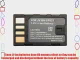 JVC BN-VF823 / BN-VF823U Battery 2600mAh by Pexell