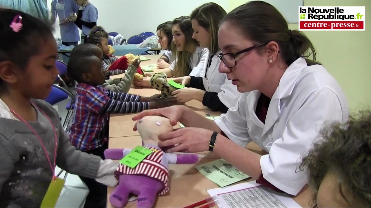VIDEO. Poitiers. Mon nounours va voir le médecin