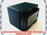 PowerSmart? 2400mAh Intelligent Lithium-Ion Battery for CANON BP-709 Camcorder Battery