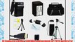 Must Have Accessory Kit For Sony HDR-PJ380 HDR-PJ380/B HDR-CX330 HDR-CX900 HDR-PJ810 HDR-PJ540