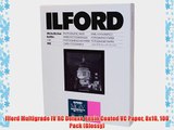 Ilford Multigrade IV RC Deluxe Resin Coated VC Paper 8x10 100 Pack (Glossy)