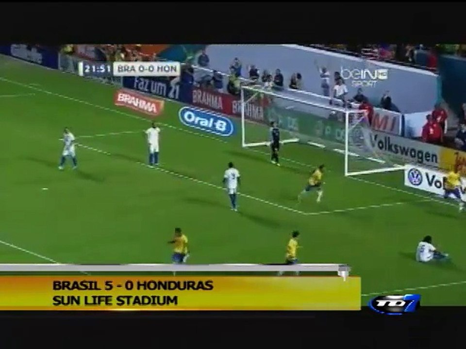 Brasil 5 - Honduras 0