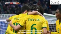 France 1 - 3 Brazil All Goals and Highlights Friendly Match 26-3-2015