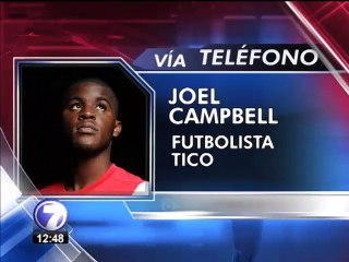 Joel Campbell: 'Llego a un equipo que es protagonista'
