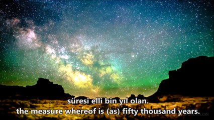 70- Meâric Sûresi / The Ways Of Ascent (Ahmet el acemi) HD