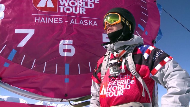FWT15 - Run of Conor Pelton (USA) Swatch Freeride World Tour 2015 Haines Alaska, USA