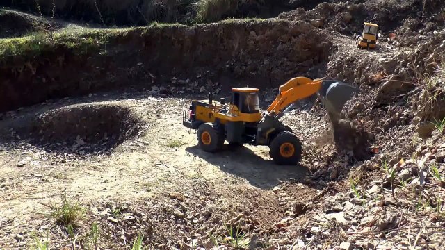 BEST OF RC CONSTRUCTION SITE ,RC WHEEL LOADER KOMATSU WA 600-6