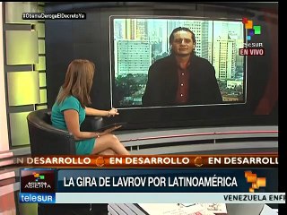 Colombia: celebra Serguei Lavrov peso de Celac y Unasur en el mundo