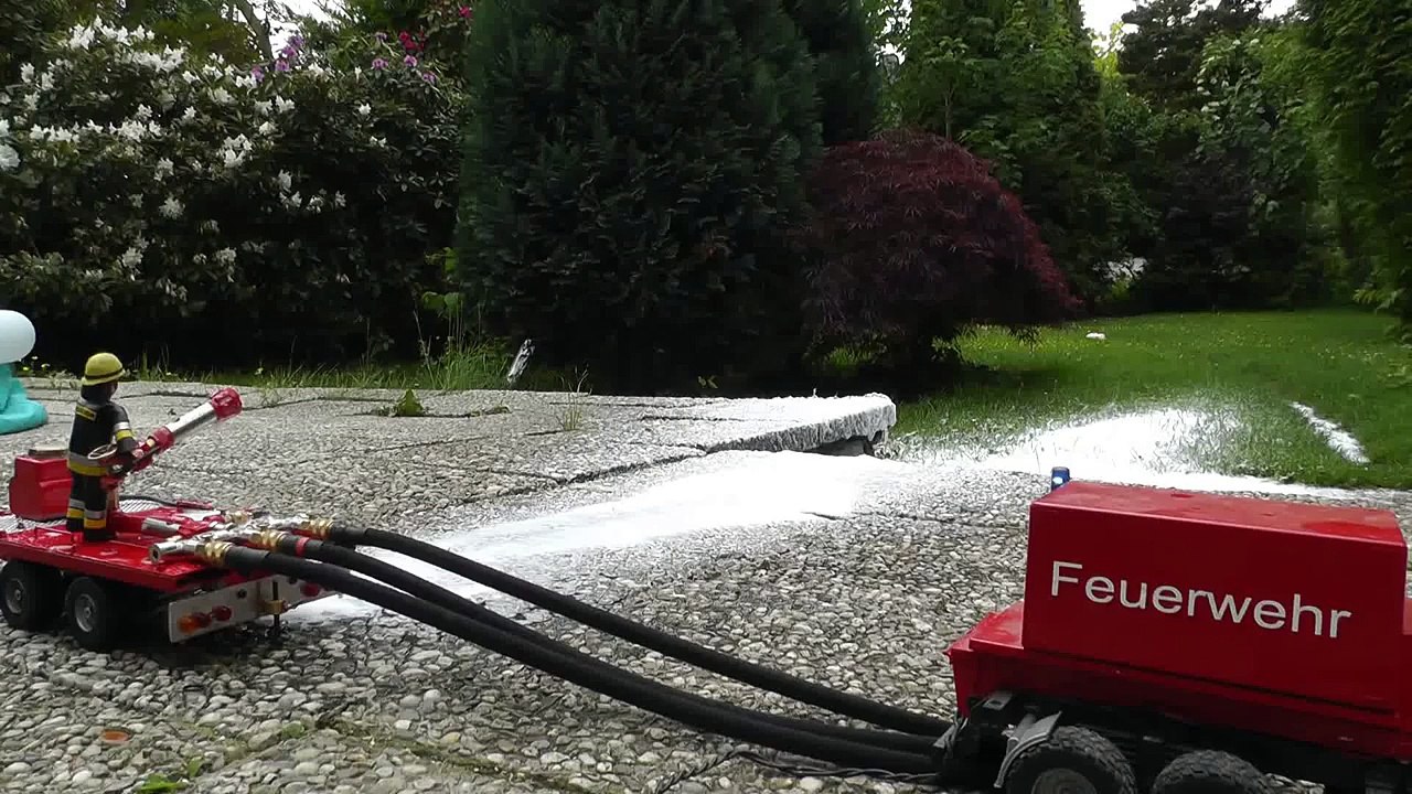 BIG RC FOAM MONITOR, RC FIRE FIGHTERS, RC FEUERWEHR