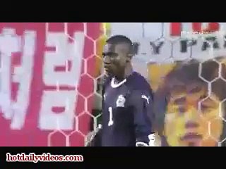 Goalkeeper scored an amazing goal. Watch & Share