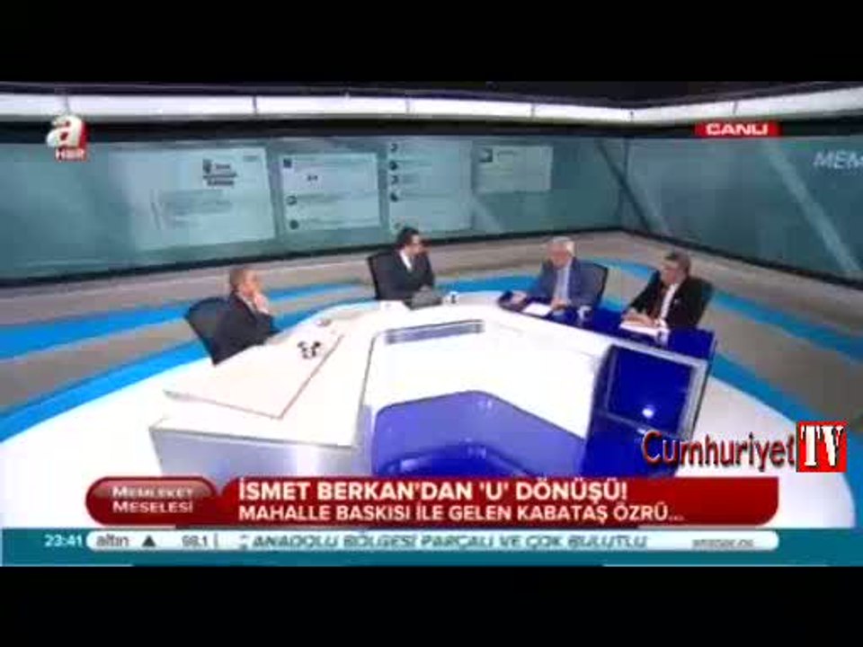 Metiner'den canlı yayında Kabataş çarkı