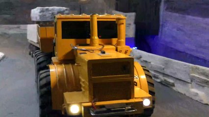 RC CONSTRUCTION SITE, BIG RC K-700 THE POWER ENGINE_UHD 4K