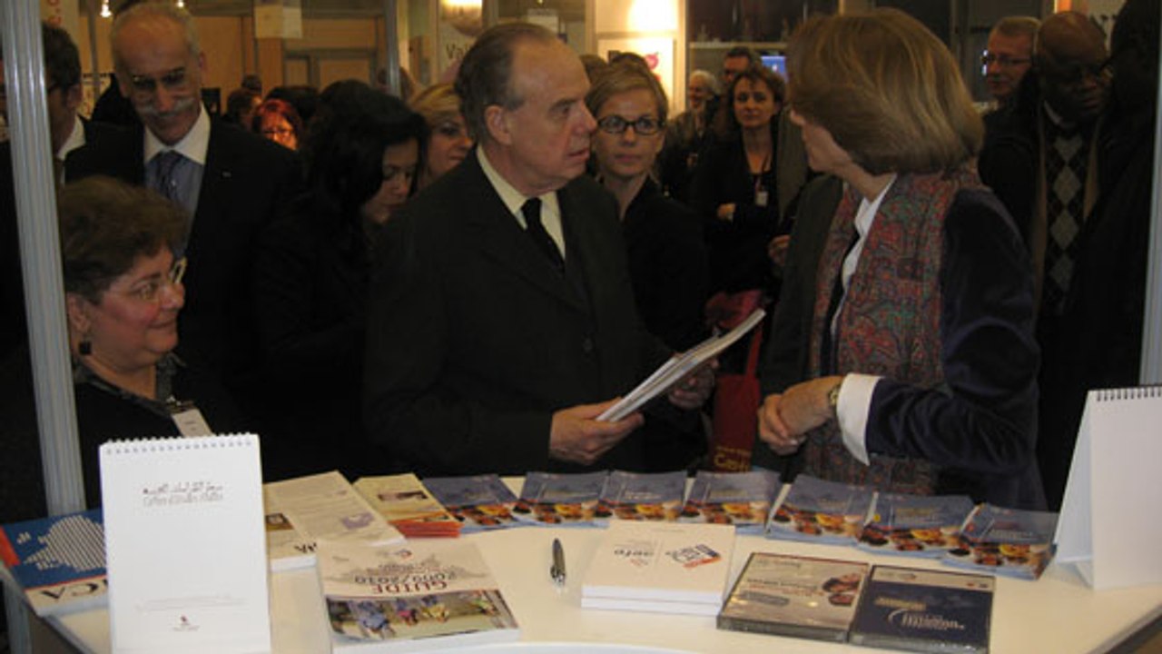 Conférence sur la langue arabe. Salon Expo-langues. Février 2011.