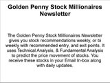 Golden Penny Stock Millionaires Newsletter