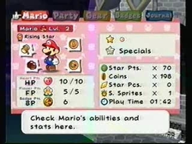 Paper Mario2 Battle: Hooktail