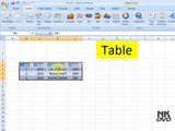 Lesson # 54 The Insert Table (Microsoft Office Excel 2007_2010 Tutorial)