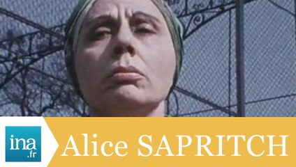 Alice Sapritch "J'ai déjà un pied dans la tombe" - Archive INA