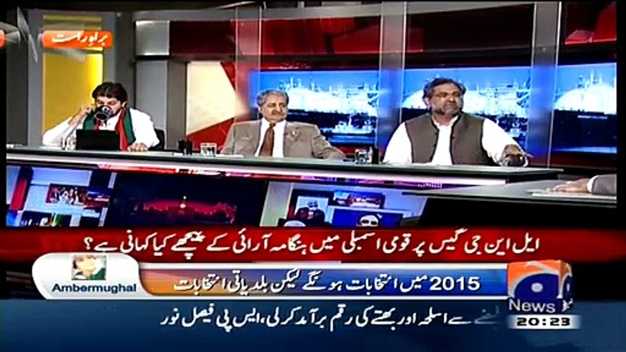 Capital Talk (LNG Gas Ki Daramad Main Shafafiat Main Sawalia Nishaan Kyun..--) – 25th March 2015
