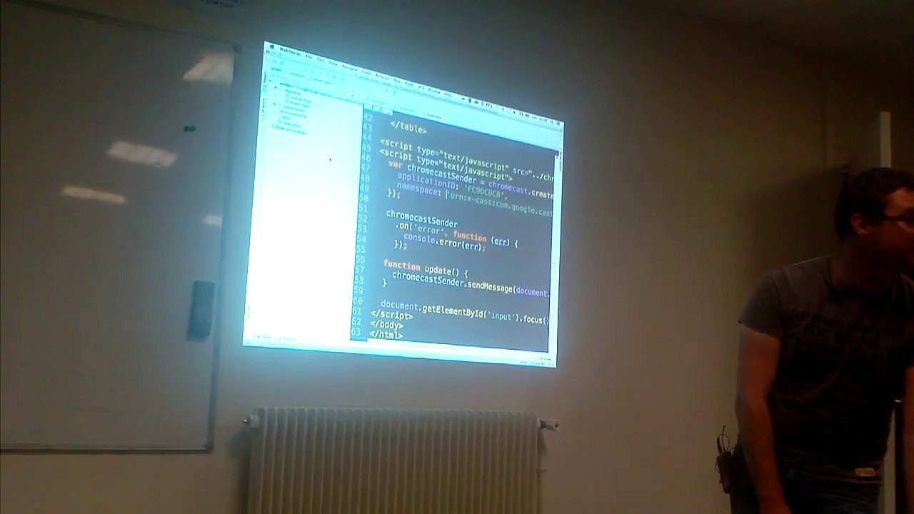 ParisJS 39 - Marc Buils - Développer une application Chromecast en 10 mins 1/2
