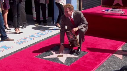 Will Ferrell reçoit son étoile sur l'Hollywood Walk of fame