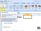 Lesson # 56 The Pivot Table (Microsoft Office Excel 2007_2010 Tutorial)