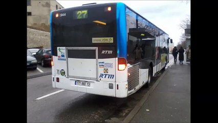 [Sound] Bus Mercedes-Benz Citaro n°944 de la RTM - Marseille sur la ligne 27