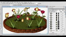 PhotoImpact-Ulead Gif Animator  Tutorial  Blumen wachsen lassen 2