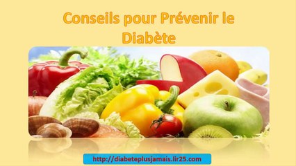 Conseils pour Prévenir le Diabète