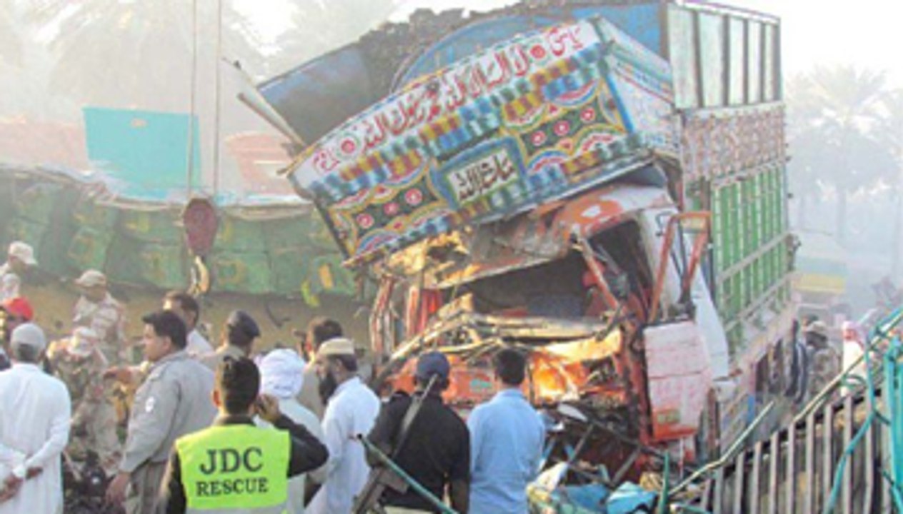 Accident in Khairpoor