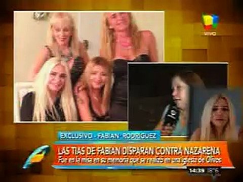 Pronto.com.ar - En la misa a Fabián Rodriguez fueron duros con Nazarena