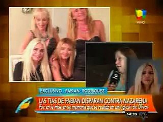 Pronto.com.ar - En la misa a Fabián Rodriguez fueron duros con Nazarena