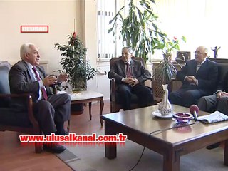Çanakkale Zaferi için yürüyen emekli komutanlar Doğu Perinçek’i ziyaret etti