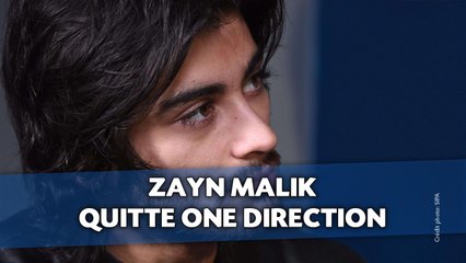 Zayn Malik quitte One Direction