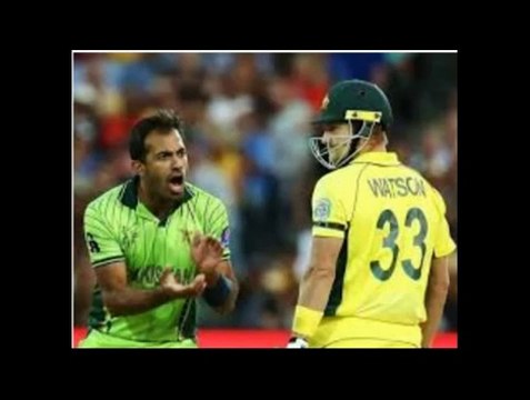 Shane Watson VS Wahab Riaz Fantastic Bowling spell