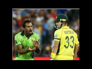 Shane Watson VS Wahab Riaz Fantastic Bowling spell