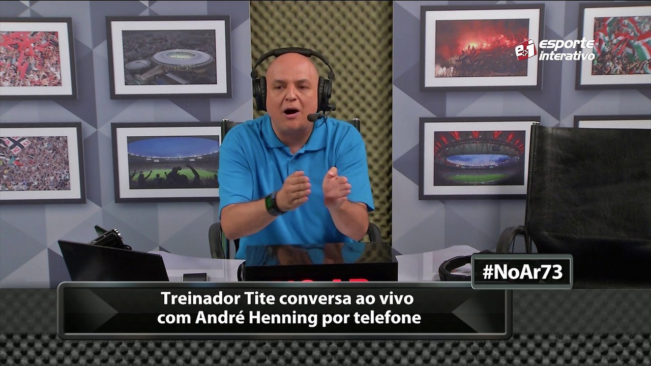 "Eu gostaria de ter sido escolhido", revela Tite sobre ser técnico da Seleção Brasileira