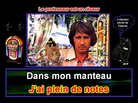 Bernard Sauvat - Le professeur est un rêveur.