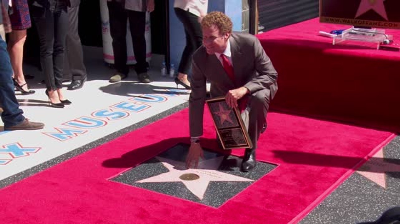 Will Ferrell erhält einen Stern auf dem Hollywood Walk of Fame