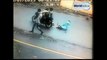 OMG!!! Chain Snatching by Grabing lady on the Road