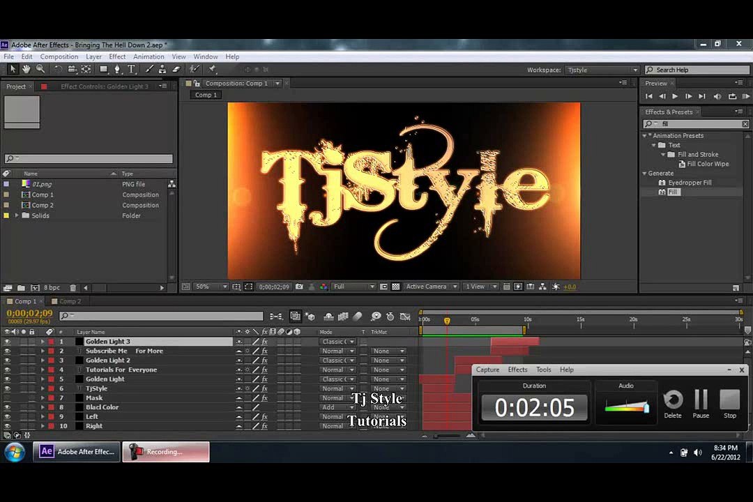 Adobe After Effects CS6 About Timeline For Beginners - 03