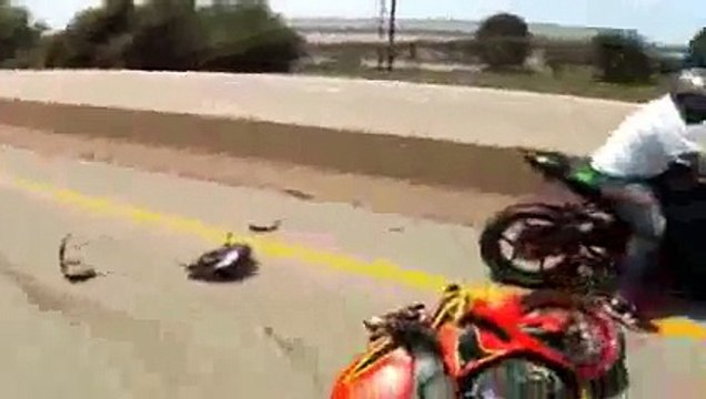 Motorcycle Accident DRIFTING Crash On Highway Honda CBR1000RR Drift Gymkhana Bike Drifts Video 2014