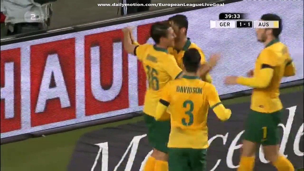 James Troisi 1:1 | Germany - Australia 25.03.2015 HD