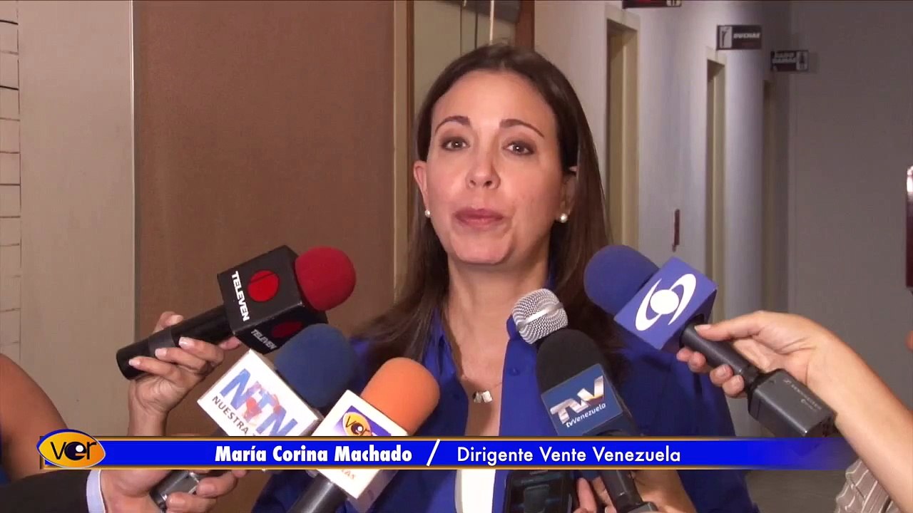 María Corina Machado: "Lean informes sobre las organizaciones de derechos humanos sobre Venezuela"