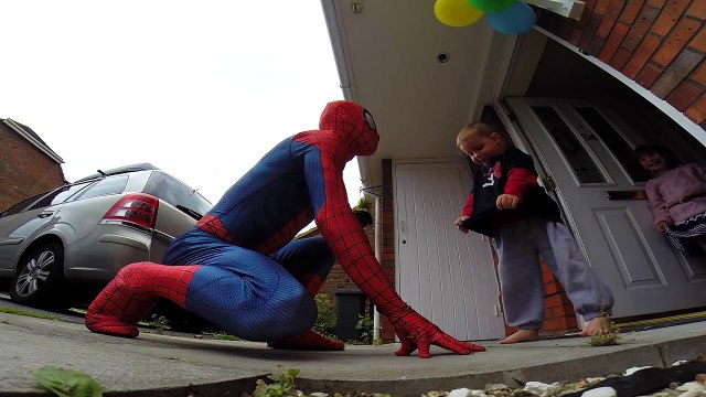 The Amazing SpiderDad - 5yr Old Son Battling Cancer Gets Surprise
