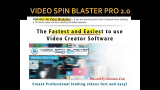 video spin blaster blackhat